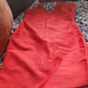 Marciano Vibrant Red Mini Dress